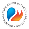Säker vatteninstallation logga